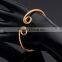 Rellecona Golden Hoop Cuff bangle Buddhist Money King Sunwukong Incantation Copper Bangles