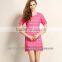 2014 EUROPEAN LATEST COLLAR DRESS A308