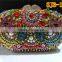 With fast shipping wonderful design high grade crystal handbag with rhinestone for evening party