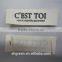 Fashionable silk screen printing logo cotton size label tags