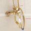 Luxury gold color bath&shower faucet set