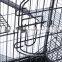 Pawhut 37" 4 Level Indoor Hutch Small Animal Cage - Black
