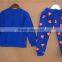 Baby boy hero Superman suit leisure children suit baby girls long-sleeved T-shirt + pants set cartoon