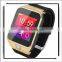 G3 1.63" MTK6260 Single Core 360MHz 128MB and 64MB Cheap Smart Watch Bluetooth Phone Golden