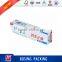New style ivory board customized toothpaste packaging box with logo