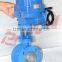 cast steel anti-explosion DN600 water media flange butterfly valve dc24v
