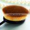 High Quality Synthetic Hair Oval Toothbrush Makeup Brush 10pcs Set