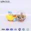 Mini snail candy jar packed mixed fruit toy pudding in pudding cup 1.23oz