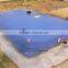 Flexible water bladder tank for truck base or platform