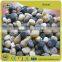 natural River black color polise cobble/pebble stone