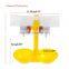 Feed Automatic Poultry Water Drinker Bird Coop Chicken Fowl Double Head Drinker