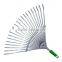 [Handy-Age]-22-Tine Short Handle Leaf Rake (GN1500-035)