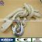 3 strand twisted nylon emergency tow rope