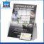Injection Molded Plastic Leaflet Holders with Slant Back For Tabletop or Wall Mount Use