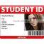 Fast Free Sample ! Student ID Card, RFID IC Card, Contactless Card/plastic id card maker