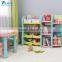 Cute Children's the plastic bookcase with study table/bookshelf