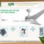 vent goods 18V DC ceiling fan /rechargeable ceiling fan/solar ceiling fan whth LED light
