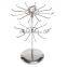 2-Tier Metal Rotating Jewelry Organizer Tower Necklace Tree Bracelet Display Stand