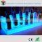 Plastic battery luminous led wine bottle rack for sale