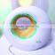 Factory cheap price candy color breathing LED light noise free mini portable cool Air humidifier