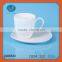 Promotional Custom Logo White Ceramic Mug,Eco-Friendly Feature And Cups & Saucers Drinkware Type Coffe Cups And Plate