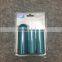 3 pcs Folding Reusable Magic Hair Remover Sticky Roller Cloth Cleaning Lint Dust Brush with double blister card package