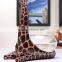 Resin giraffe shaped fancy circular fish tank