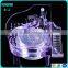 2015 crystal led light base for display piano with MP3 music round led light base for gift