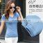 Cotton women's T-shirt ;V collar T-shirt; T-shirt