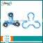 Custom Tri-Spinner Fidget Toy Hand Silicone Fidget Spinner