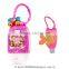 Wholesale cheap custom silicone bracelet key ring for sale
