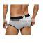 Promotional 10%Spandex 90% Cotton Boxer Briefs Underwear For Men