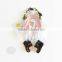 2017 New arrival swan print leotards for 1 years old birthday party wear