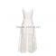 Maxnegio 2017 lace hollowed maxi sexy spaghetti straps party and club dresses