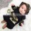 S17475A Newborn Infant Hat Rompers Camouflage Outfit Clothing Set