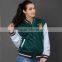 Custoize Custom Made Cheap American Baseball Bomber Women XXX size High School Uniforms Winter College Varsity Jacket Jackets