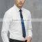 Wholesale plain white 100% cotton shirts for men classic men's suit shirts white