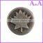 20mm Flat design brass jeans buttons in high quality for Pakistan market
