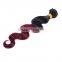  Real Indian Hair For Sale 100% Human Ombre Hair 1B 99J Body Wave Hair Piece