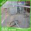 V Base Portable Barrier / Temporary Steel Barrier / V-Foot Bar Barrier