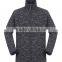 lady hot sale anti pilling melange polar fleece jacket winter outdoor wear