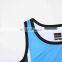 China Cheap Color Blue Sublimated Basketball Jersey