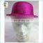 Party Fancy Fun Dress Up Sparkle Glitter Plastic Bowler Hats HPC-0237