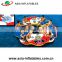 2017 Novel Design Tropical Tahiti Floating Island/Inflatable Floating Island For Sale