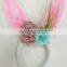 Animal ears headband for baby happy easter kids bunny ear headband