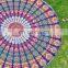 Indian Tapestries Hippie Mandala Round Bohemian Hippie Beach Throw Handmade Beach throw Table Cover Wall Hanging Picnic Yoga Mat
