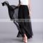 T-SK513 Ladies Crinkle Chiffon Bohemia Design Maxi Long Flowing Skirts