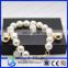 wholesale hand made beads compound with alloy hand chain pendants bracelet