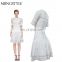 New Arrival Brand Custom Wholesale Summer Casual Dress bandage middle aged women fashion Plain Dress Design
