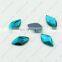 DZ-1154 rhombus faceted cut flat back glass stones for jewelry making